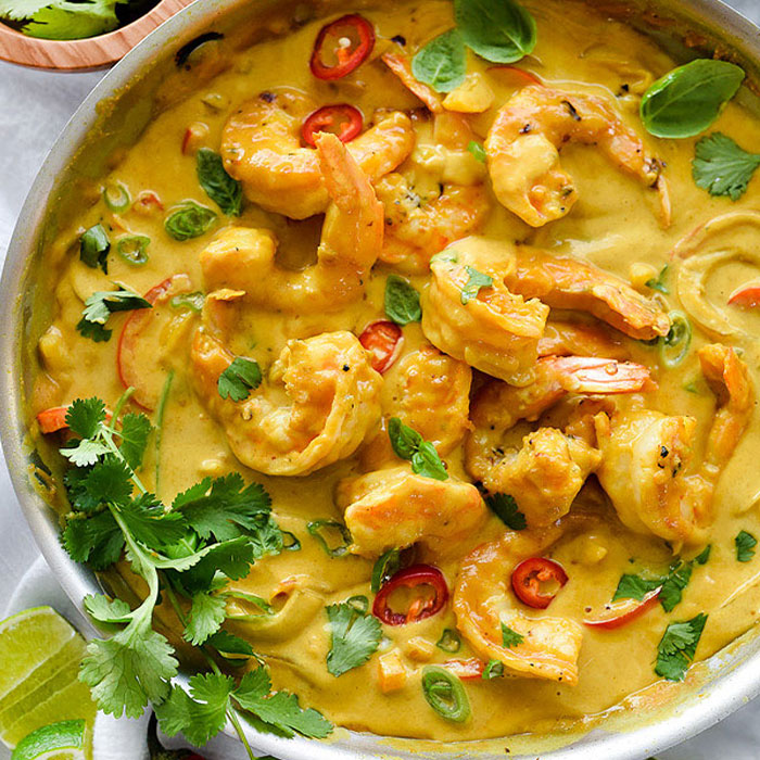 Prawns in Coconut Milksauce - Boracay Delivery | MyBoracayGuide