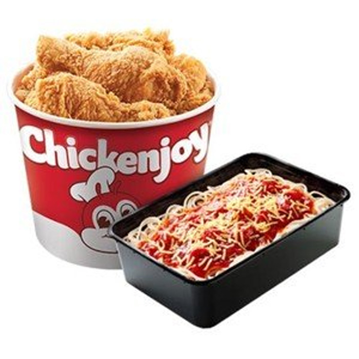 6-pc. Bucket with Jolly Spaghetti Family Pan - Boracay Delivery ...